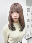 レイヤーカット/韓国/ブリーチ/ダブルカラー