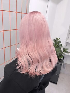 ペレ 渋谷(PELE) ホワイトグレージュ/デジタルパーマ/チェリーブラウン/渋谷