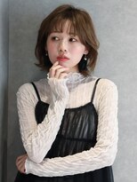 ルー ハナレ(Luu HANARE)&nbsp;ミディアムボブ/髪質改善/髪質改善/水素カラー/神戸/髪質改善