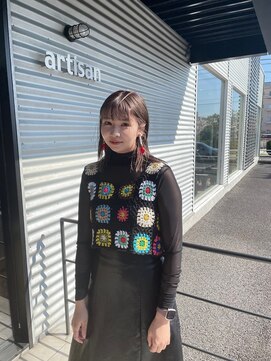 アルティザン(artisan) 切りっぱなしロブ