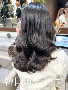 アミー 池袋(Ammy) コテ巻き風パーマ /韓国風パーマ/デジタルパーマ/レイヤーカット