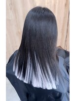 ペグ(Peg)&nbsp;ブルーシルバーインナー風エクステ