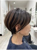 terrace岩政/マッシュショート/30代40代/姪浜