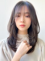 アグノス 青山(Agnos)&nbsp;小顔レイヤーカットクラゲヘアーココアベージュオリーブグレー