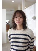 レイヤーカットパーマトリートメントハイライトミニボブ