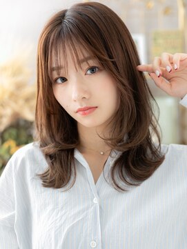 カバーヘア ブリス 上尾西口店(COVER HAIR bliss) 大人美人韓国風フェアリーレイヤーセミディc7上尾20代30代40代