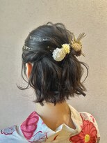 シャルムバイケンジ(Charm.by KENJE)&nbsp;【TANAKA】結婚式/銀座/ヘアセット/アレンジ/卒業式/カチモリ