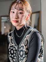 ヘアークラフト(Hair Craft) ルーズパーマ×オリーブベージュ/岡山/ヘアアレンジ