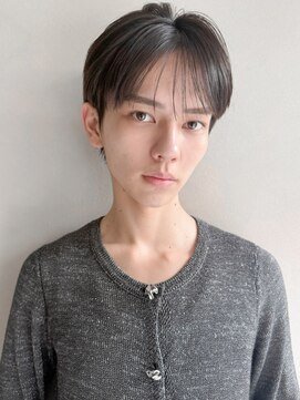 リヤン 表参道(lyann) 無造作刈り上げセンターパート束感リバースセンターパートa