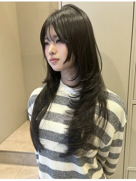 デディトゥ ルイール(dedyto luire) 札幌大通レイヤーカットハッシュカット髪質改善韓国ボブ顔周り