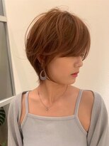 グラム 呉羽店(gram)&nbsp;重め前髪のフェミニンショート