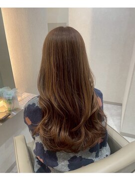 ジーナ  札幌大通(Zina) 美髪＊ナチュラルブラウン＊ゆるふわカール＊Zina札幌大通