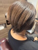 ラプチャー 上小田井(RAPTURE)&nbsp;明るい白髪染め、ボリューム抑制似合わせカット