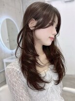 アイヴィ 表参道(IVY) レイヤーカット 顔まわりレイヤー 透明感カラー 表参道