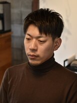 リム メンズヘア(LIM men's hair) 束感爽やかアップバング【メンズカット/倉敷/中島/美容院/理容】