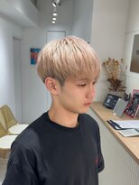 メンズペレ 渋谷(MEN'S PELE) MEN’S HAIR/サーフカール/刈り上げセンターパート/渋谷