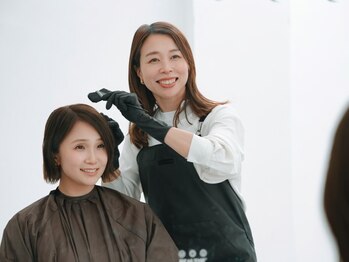 ソメ 交野店(SOME)の写真/プロが染めるヘアカラー専門店！カラーバリエーション豊富で理想のブラウンが叶う♪