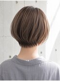 【HEY 松本】刈り上げないショート×柔らかベージュ