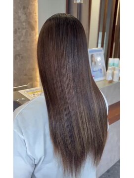 アース コアフュールボーテ 北小金店(EARTH coiffure beaute) さらツヤ☆ストレートロング