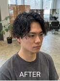 センタパート×縦落ちツイスパ