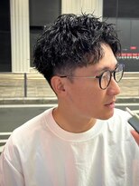 ヒロギンザ 大宮駅前店(HIRO GINZA)&nbsp;カーリーパーマ×フェード/大宮/メンズカット/メンズパーマ
