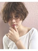 【KIZUKI】アイシーベージュ×フレンチショート