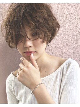 キズキ(KIZUKI) 【KIZUKI】アイシーベージュ×フレンチショート