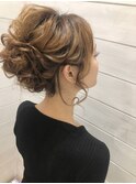 Achieve 華やかアップスタイル stylist 平石