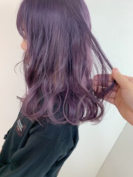 ヘアー アトリエ アンジー(Hair Atelier Angee) ラベンダーカラー