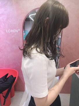 ローレンジウ(LOREN JU) 名駅/名古屋駅/学割U24/レイヤーカット/オージュア/ダブルカラー