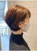 [OCEAN Hair&Life藤原純] ひし形くびれショートヘア×艶カラー☆