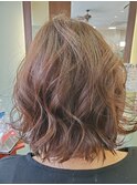 鎖骨ボブ