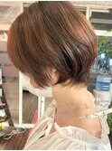 手櫛できまる☆ショートボブ