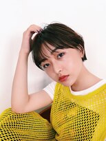 フォト 新宿(foto)&nbsp;グレーベージュ前髪パーマレイヤーカットダブルカラー髪質改善