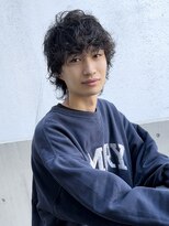 ビュー トウキョウ(VIEW TOKYO)&nbsp;メンズウルフヘア×刈り上げ×束間×カジュアル