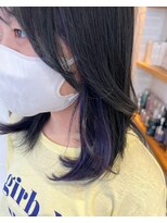 バズ(BUZZ) パープルイヤリングカラー!