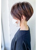 シザーとレザーで作る大人カッコイイネープレスショートby柴立