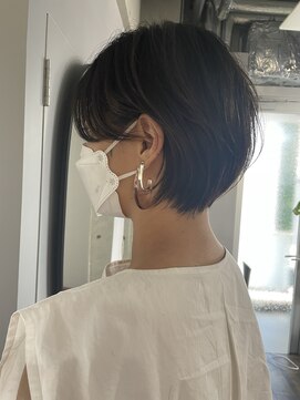 リバレッジ 白金(Leverage) 大人美人丸みショートボブ  30代40代50代【白金/目黒】担当 濱口