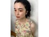 【メイク】8：00～フルメイク＋ヘアセット￥8000