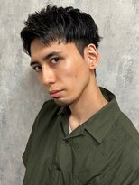 ザ マイル(The mile)&nbsp;束感ビジカジメンズカット ツーブロックアップバング