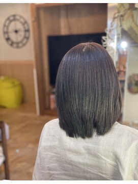 リプレシンクヘアー ビビリ修正な髪質改善