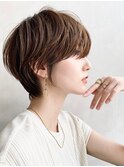 大人可愛い20代30代40代50代小顔ショートボブナチュラルショート