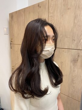 ミレ バイ ルカ(mire by Luca) チョコレートブラウンカラー+たぷっとカット