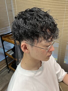 スタイル スマート サロン(STYLE smart salon) STYLE藤沢メンズマッシュ黒髪ツーブロツイストスパイラルパーマ