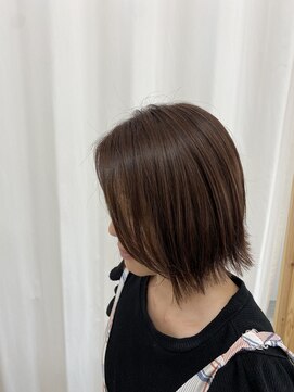 イケハ(IKEHA) ボブ×ツヤツヤなブラウン