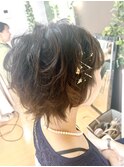 ふわふわショート巻き【新横浜/ヘアセット】