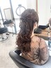 ヘアセットアレンジ　9時台　¥3800