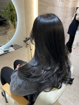 エヌ 大阪梅田店(enu) ワンカールレイヤースタイル/韓国ヘア/梅田/layer