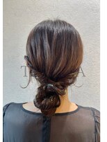 【ふわシニヨン】結婚式/二次会/同窓会/銀座/有楽町/ヘアセット