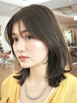 ビュートリアム265(BEAUTRIUM 265) ◆ミディアムレイヤー/レイヤーカット/銀座/くびれヘア/ブラウン